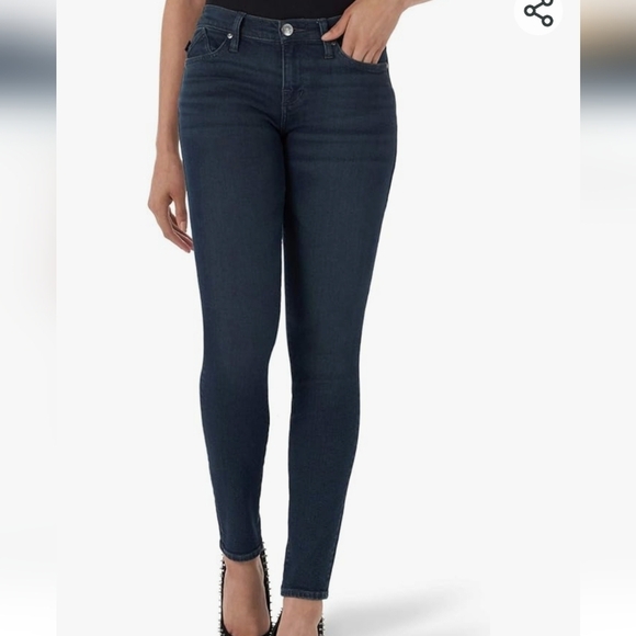 Rock & Republic Womens Berlin Mid Rise Skinny Jean - Picture 1 of 9